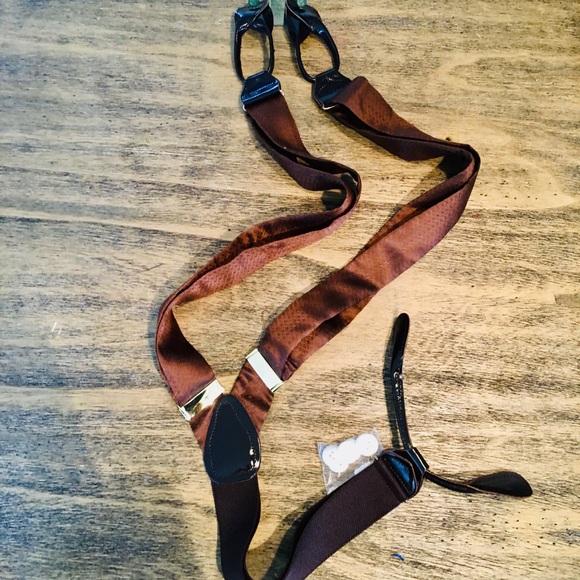 Mens Wearhouse Accessories Silk Extra Long Suspenders Poshmark